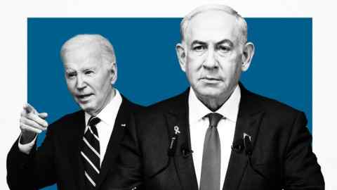 Joe Biden, Benjamin Netanyahu