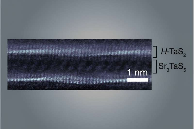 New material sports wavy layers of atoms