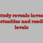 New study reveals investment opportunities and readiness levels