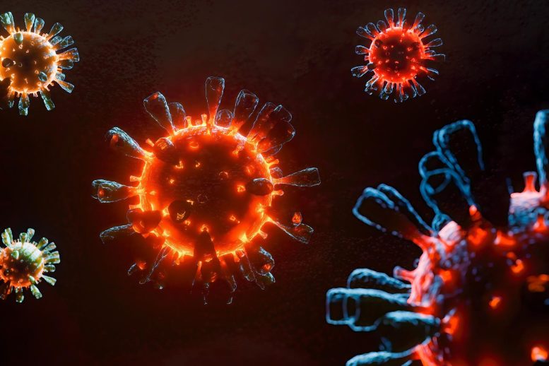 Coronavirus COVID Rendering