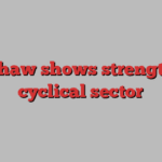 Renishaw shows strength in a cyclical sector