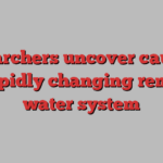 Researchers uncover cause of a rapidly changing remote water system