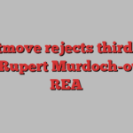 Rightmove rejects third offer from Rupert Murdoch-owned REA