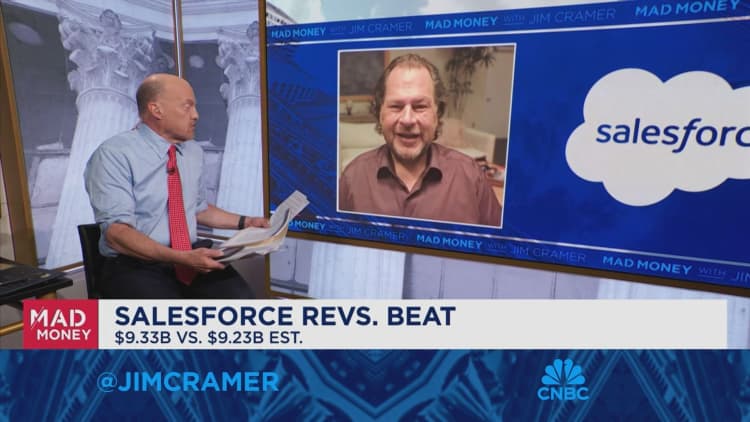 Salesforce CEO Marc Benioff goes one-on-one with Jim Cramer