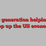 The generation helping to prop up the US economy