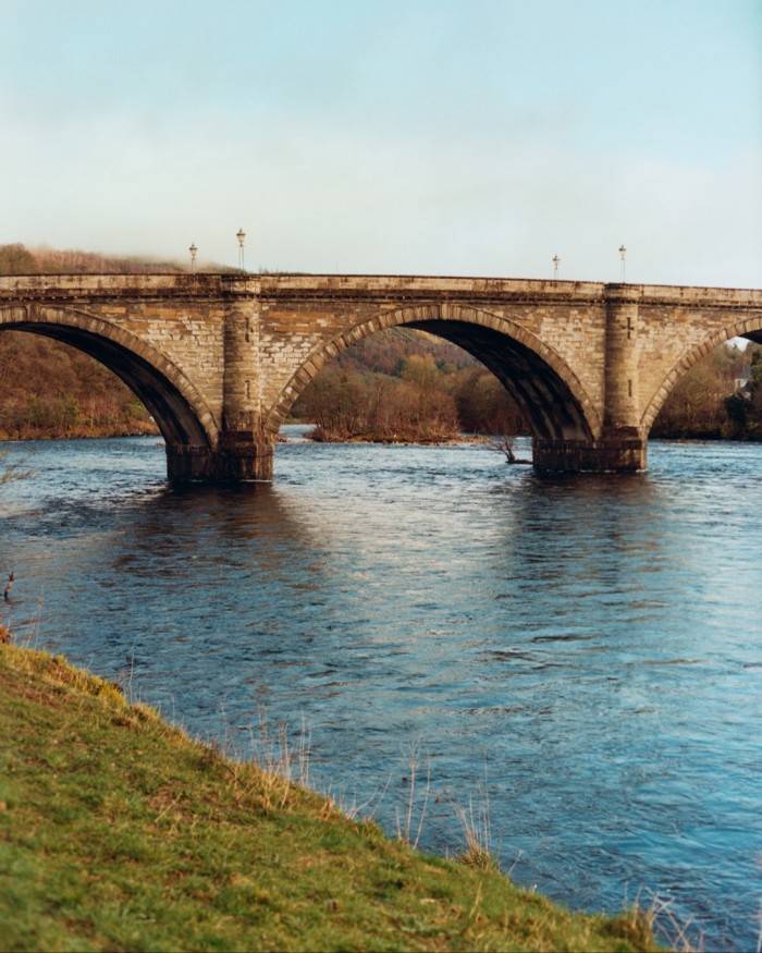 Dunkeld Bridge, crossing the River Tay