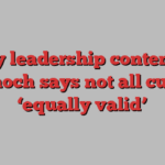 Tory leadership contender Badenoch says not all cultures ‘equally valid’