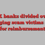 UK banks divided over charging scam victims £100 for reimbursement