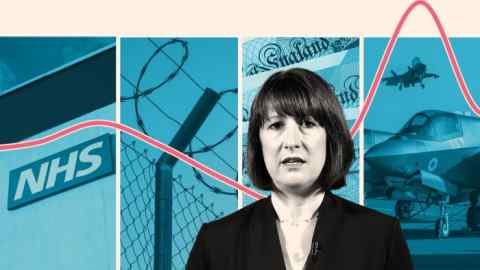 Montage of Rachel Reeves and charts