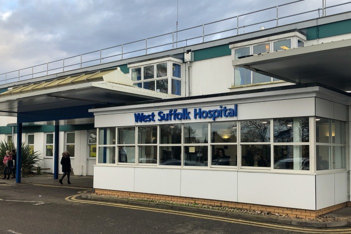 West Suffolk Hospital in Bury St Edmunds