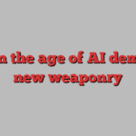 War in the age of AI demands new weaponry