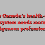 Why Canada’s health-care system needs more Indigenous professionals