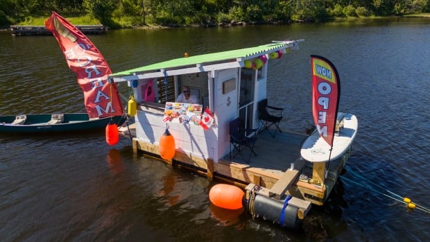 You’ve heard of a drive-thru, but what about a boat-thru?