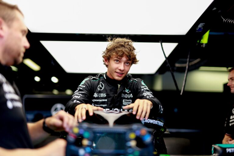 Mercedes F1’s Andrea Kimi Antonelli prepares to succeed, not replace, Lewis Hamilton