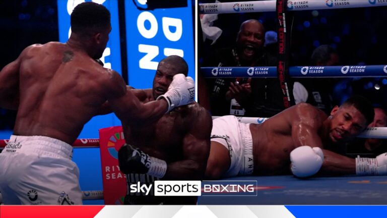 'A punch from the Gods!' | The moment Dubois completes Joshua DEMOLITION