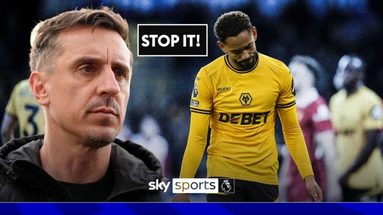 'I can't watch!' | The Wolves passage of play that angered Neville!