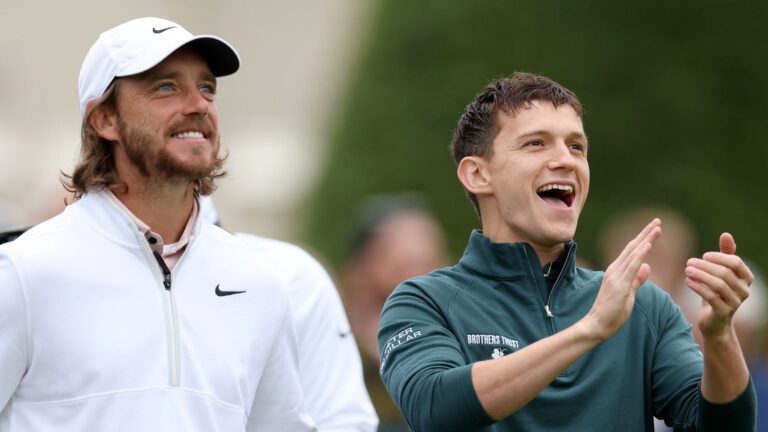 Andy Murray impresses as Spider-Man Tom Holland and Tommy Fleetwood team up to win Celebrity Pro-Am at BMW PGA Championship | Golf News