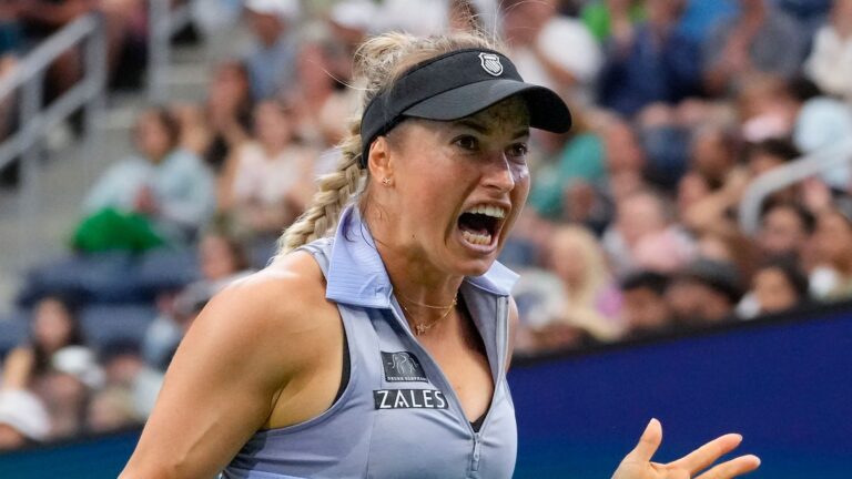 Yulia Putintseva apologises to US Open ball girl after awkward exchange during third-round defeat to Jasmine Paolini | Tennis News