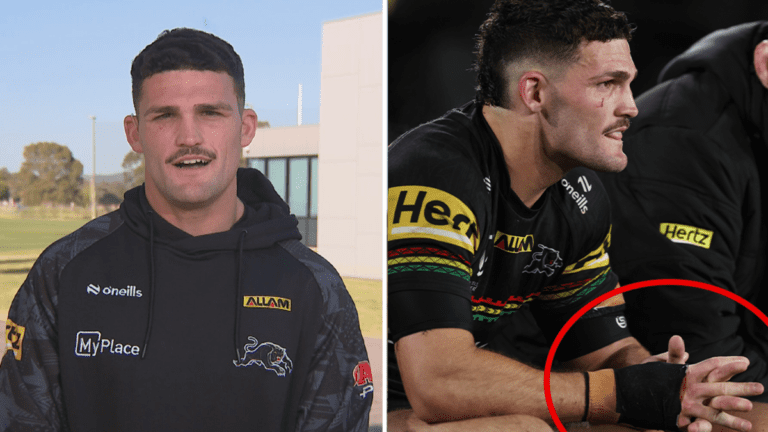 Penrith Panthers Nathan Cleary comments on shoulder, hand injury, Today interview