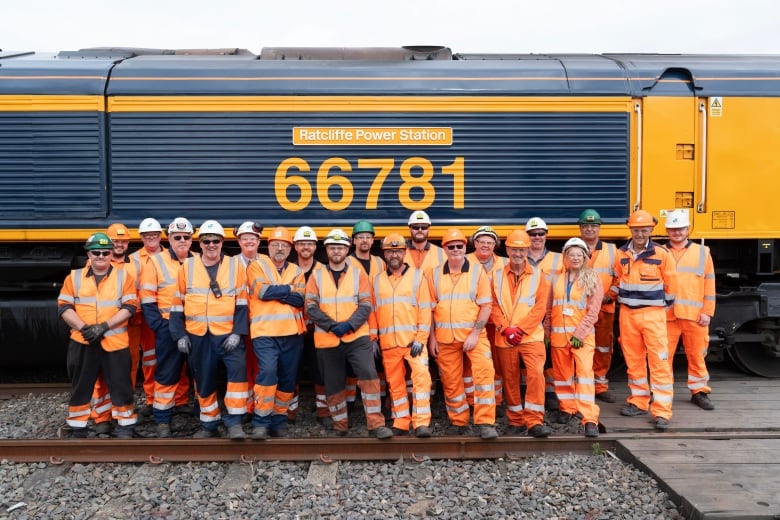 In June, the last shipment of coal arrived by train at the Ratcliffe-on-Soar mine, near Nottingham, U.K.