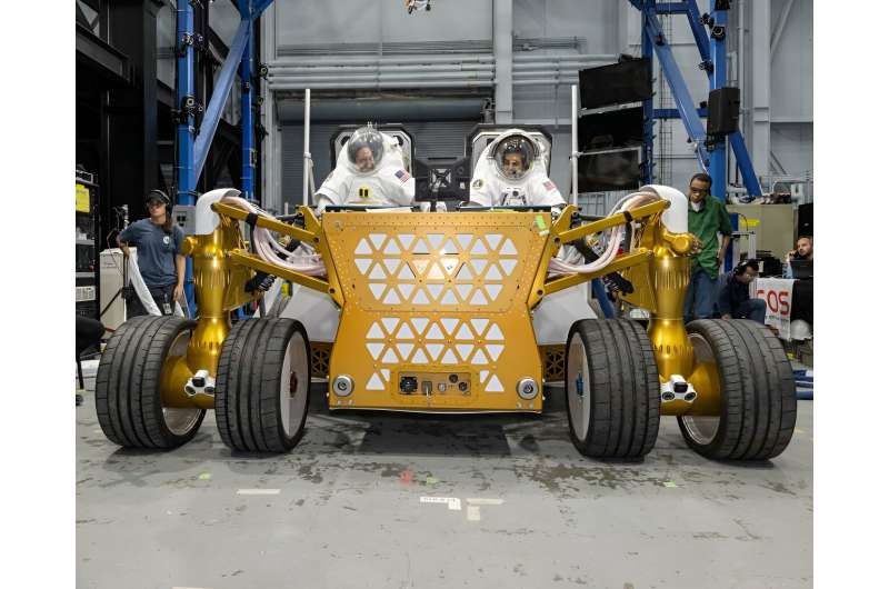 NASA prepares for Lunar Terrain Vehicle testing