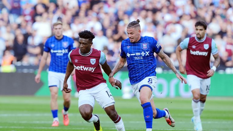 Kalvin Phillips' mistake led to West Ham's opener