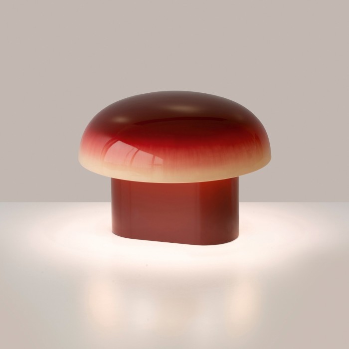 Pierre Charrié wood and lacquer Brushed lamp, €4,000,  spazionobile.com