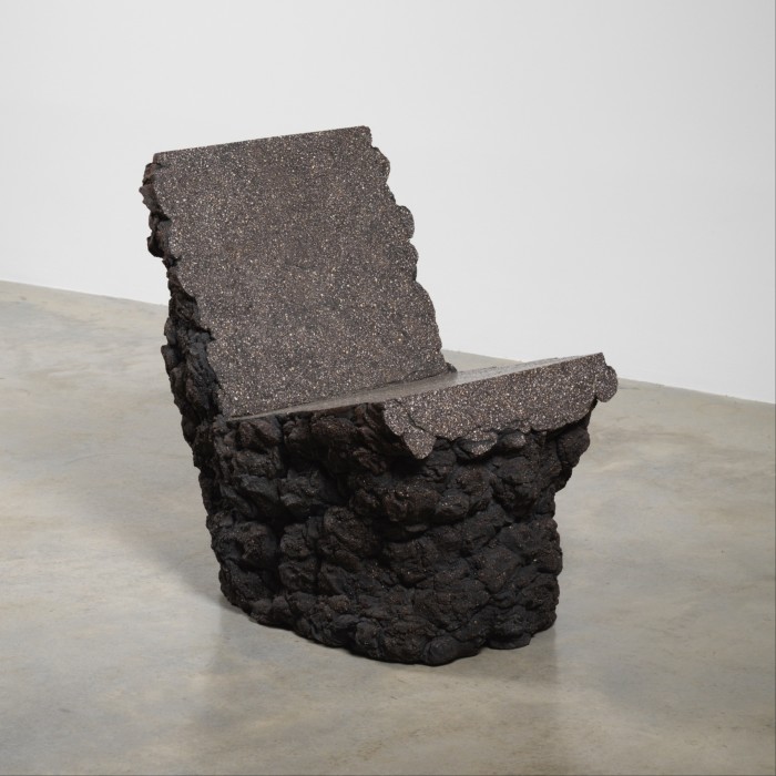 Luke Fuller stoneware Accumulation chair, £10,400, sarahmyerscough.com