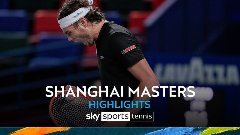 Highlights of Taylor Fritz against Terence Atmane in the Shanghai Masters.