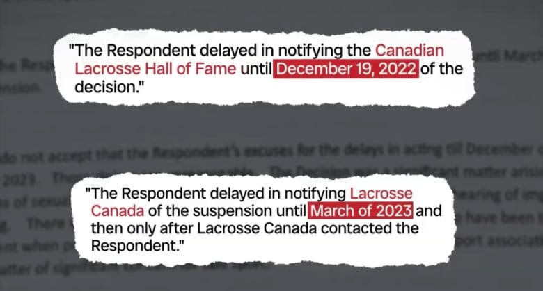 Two blurbs from a report are highlighted.