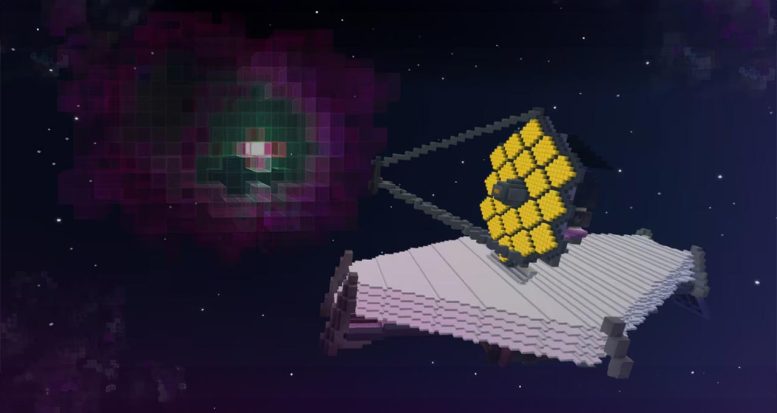 NASA James Webb Space Telescope Minecraft