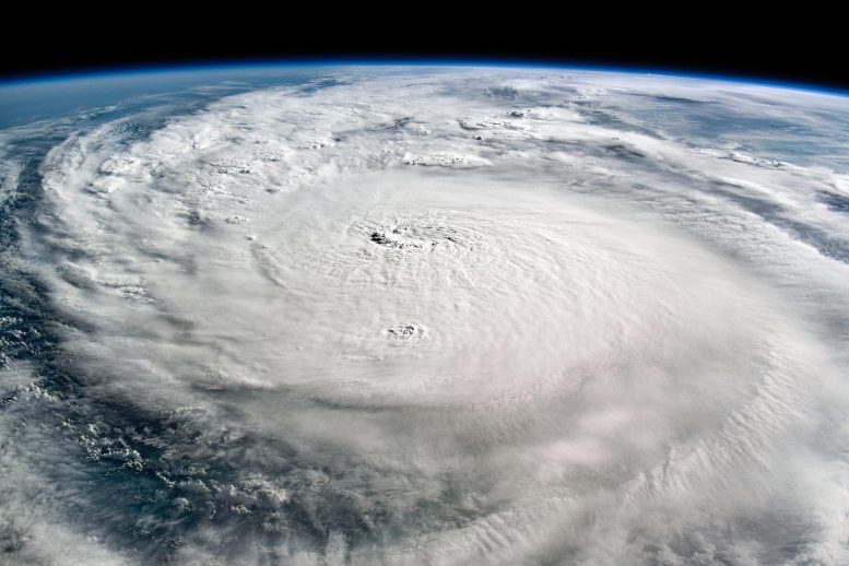 Hurricane Milton From Space Station