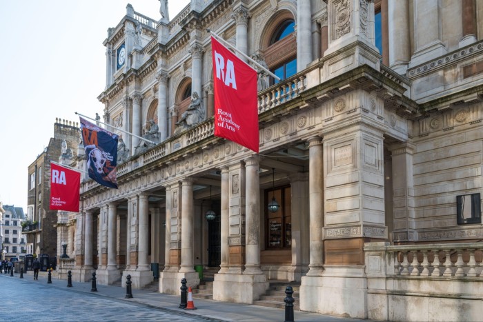 Exterior facade of the Royal Academy of Arts