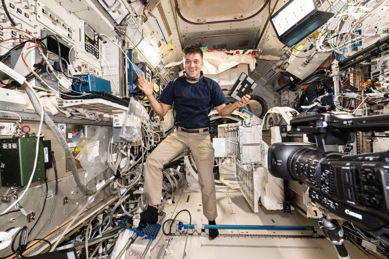 NASA Astronaut Matthew Dominick Smiles for Portrait