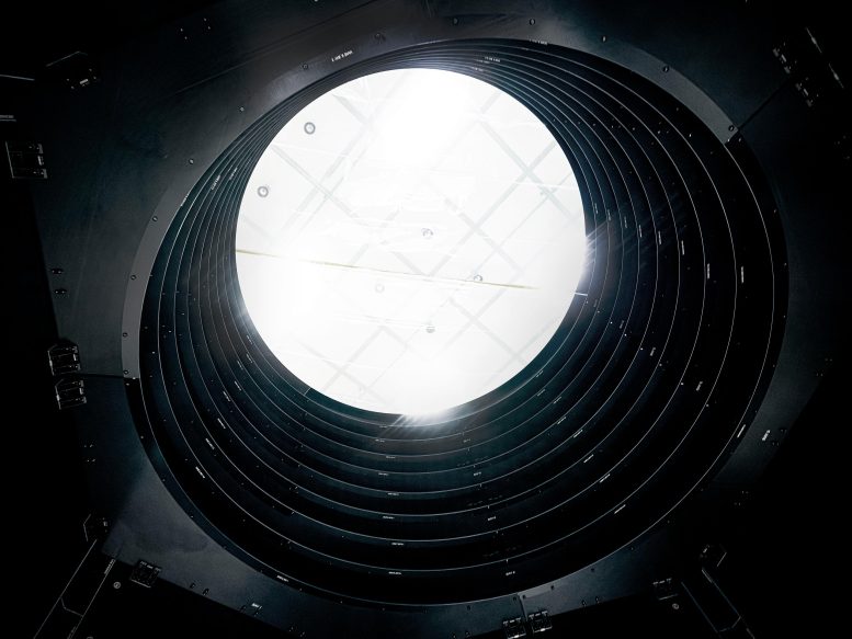 NASA Roman Space Telescope Inside Outer Barrel Assembly