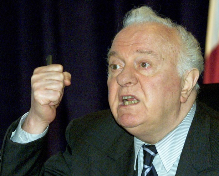 Former Georgian President Eduard Shevardnadze