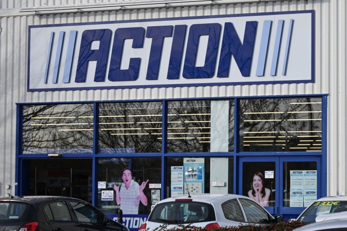 An Action store in Bruay-la-Buissière, northern France 