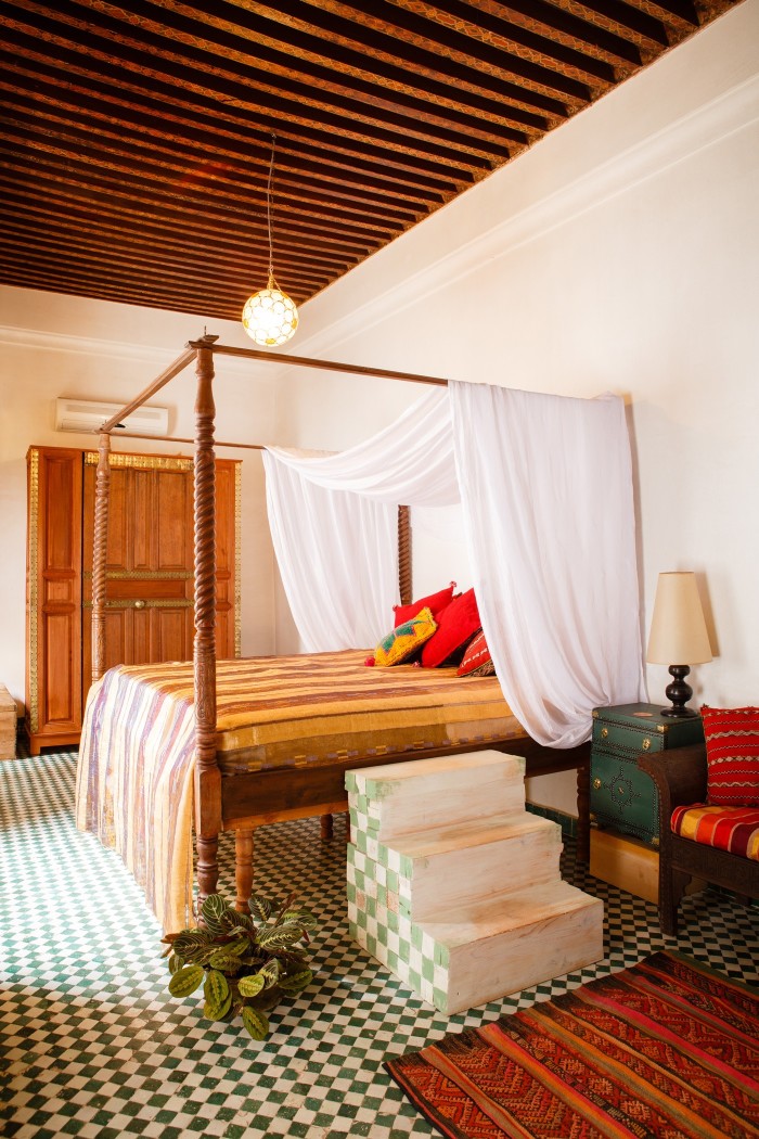 The Maktaba suite at Riad Idrissy