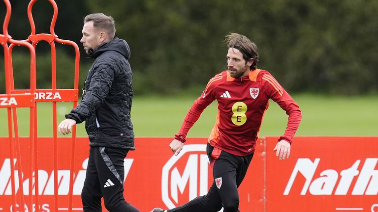 Joe Allen is set to feature in midfield again for Wales