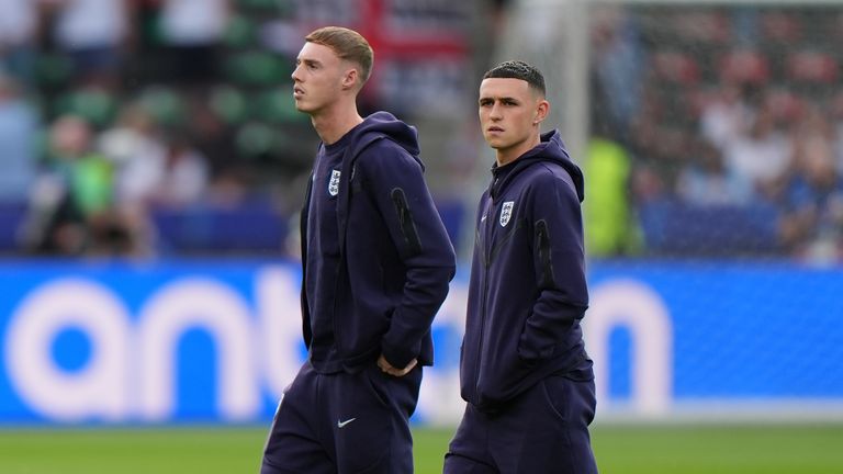 Cole Palmer and Phil Foden are completely different players for England