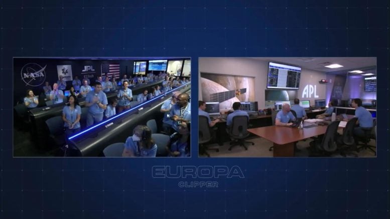 NASA Europa Clipper Signal Acquired