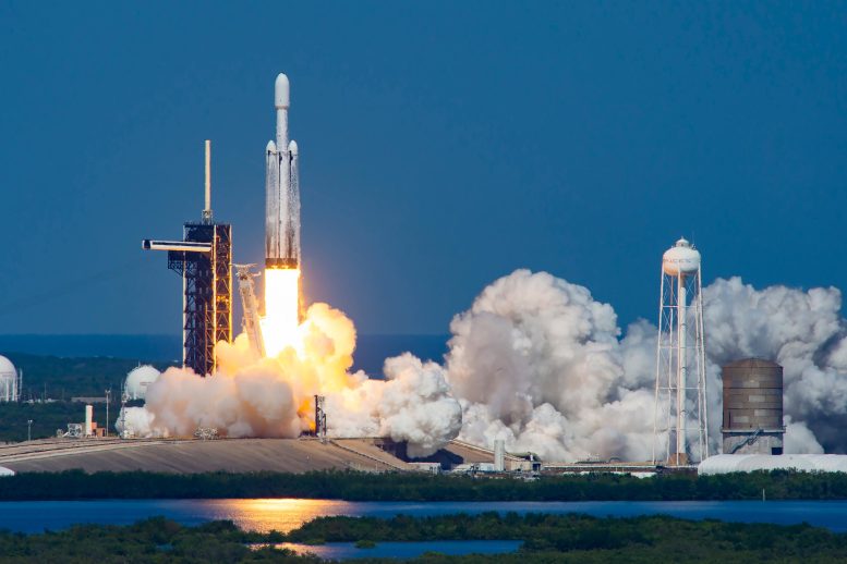 NASA SpaceX Falcon Heavy Europa Clipper Launch