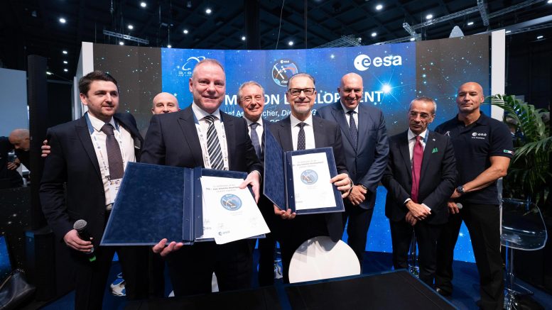 ESA and D-Orbit Sign RISE Mission Contract at IAC 2024