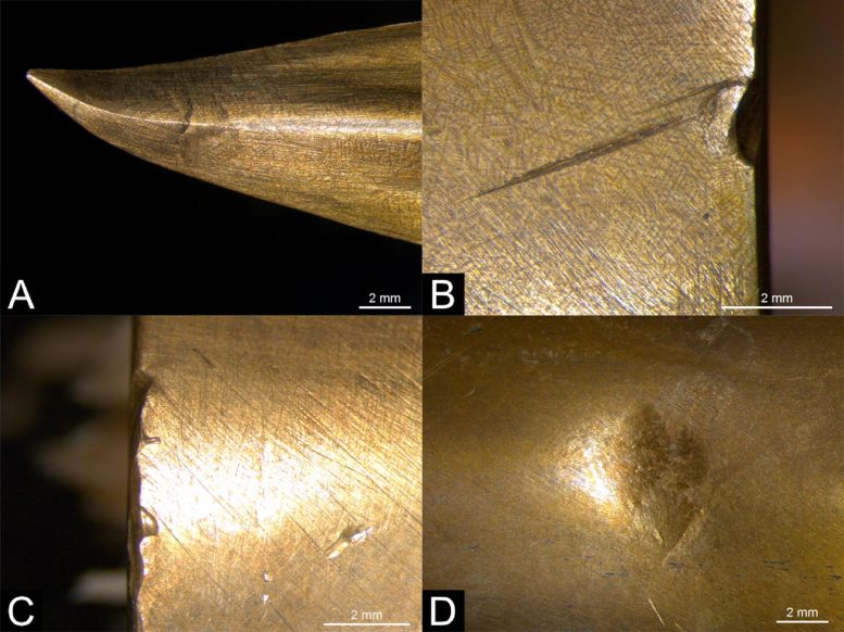 Wear and Tear of Bronze Spearheads