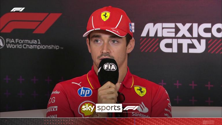 Charles Leclerc presser