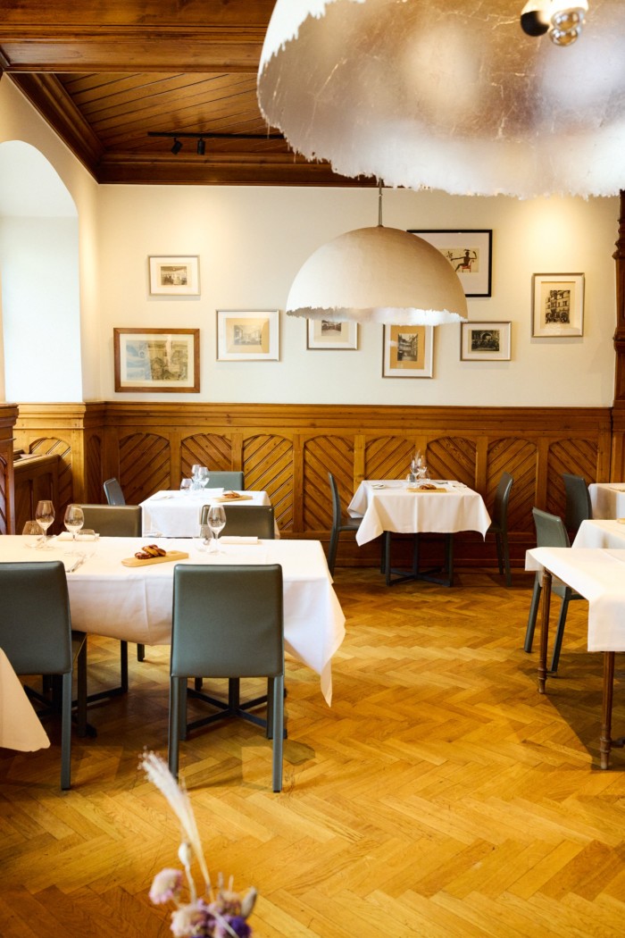 The Brasserie Historique in Colmar’s Maison des Têtes restaurant