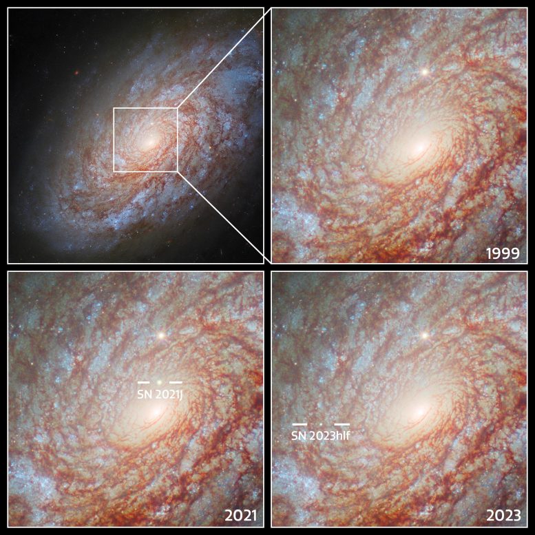 Supernovae in NGC 4414