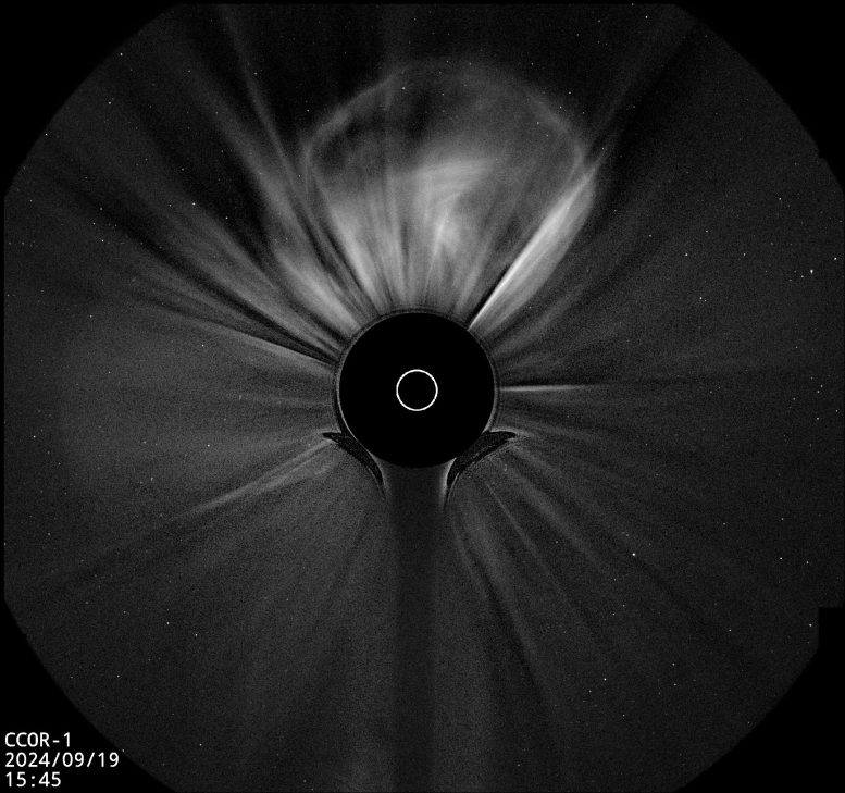 CCOR Coronal Mass Ejection Image