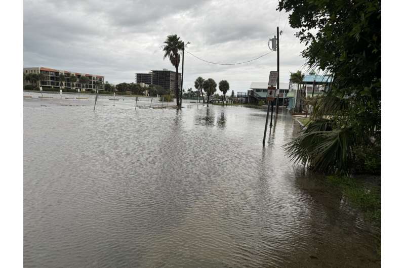 A new app developed by USF researchers tracked coastal flooding during hurricanes Helene and Milton