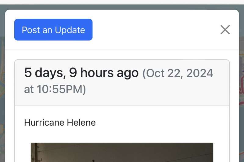 A new app developed by USF researchers tracked coastal flooding during hurricanes Helene and Milton